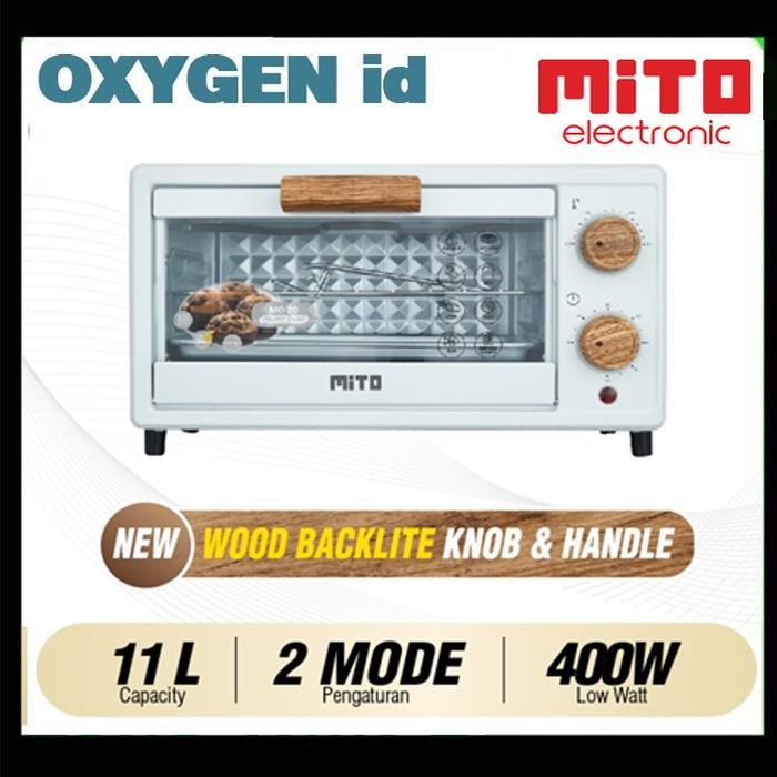 Oven Mito Listrik Oven Mito Mo 20 Low Watt - Kapasitas 11 Liter