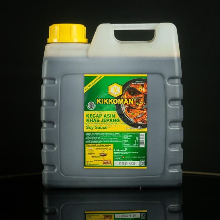 

Stok Baru Kikkoman Soy Sauce - Kecap Asin Jepang Jerigen 5L