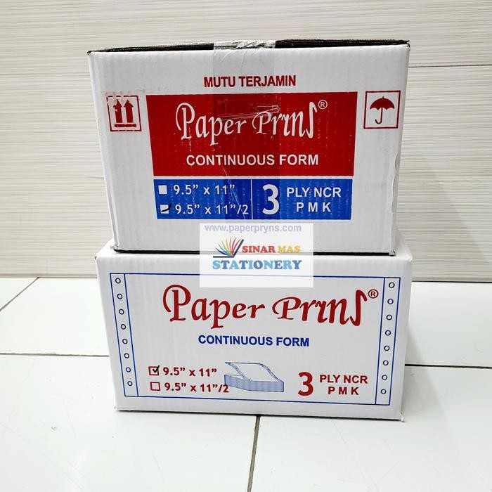 

NEW PRODUK KERTAS CONTINUOUS FORM/ KERTAS KOMPUTER PAPER PRINS 9 1/2 11" 3 PLAY WARUNG ARA67