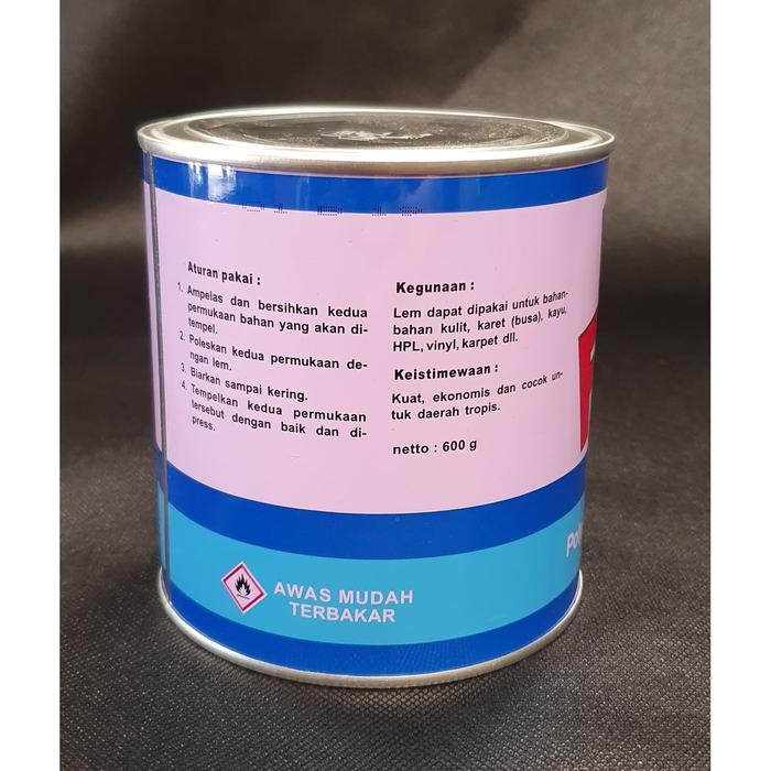 

LEM FOX BIRU 1 KG (600 GR) - LEM KUNING BUSA KULIT VINYL