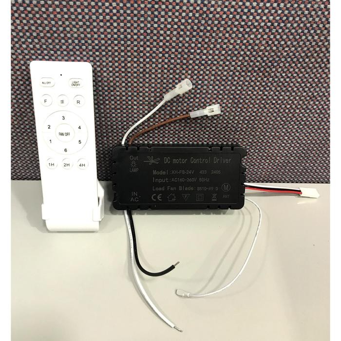 DC MOTOR CONTROL DRIVER DAN REMOTE CONTROL UNTUK KIPAS XH-FS-24V DC