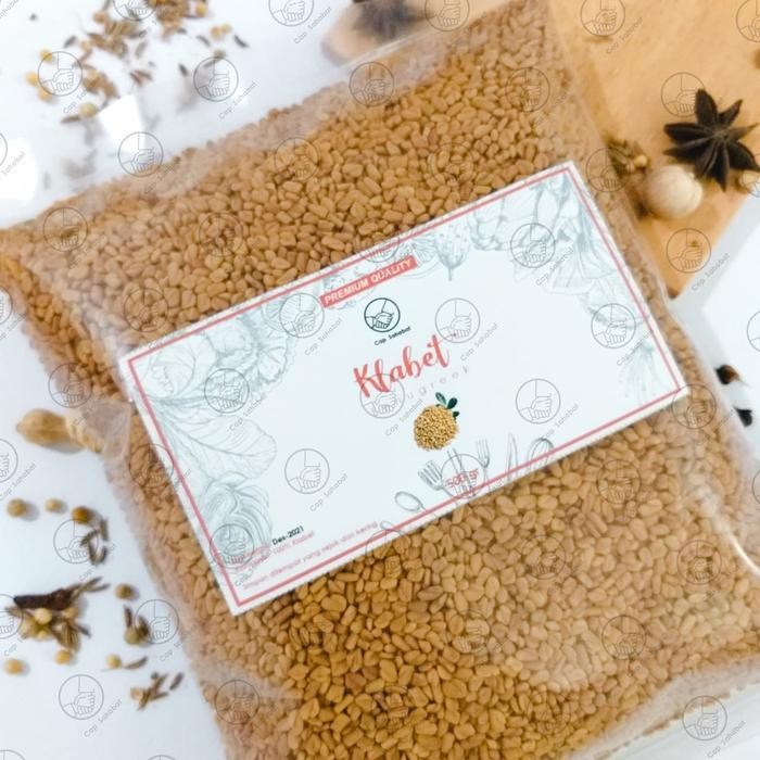 

Premium 500gr Klabet / Fenugreek / Rempah / JSR 100% PREMIUM QUALITY