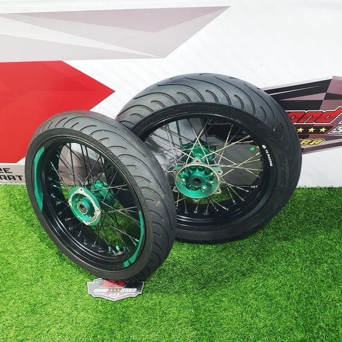 velg wheelset SUPERMOTO DTRACKER 250 SUPERMOTO BS UTK KLX 250 TK