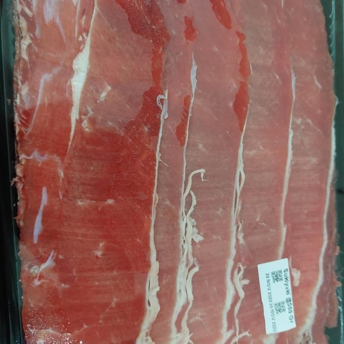 

Pilihan- Sukiyaki Shabu Yakiniku Slice Beef Daging Sapi Iris Tipis 500 Gram