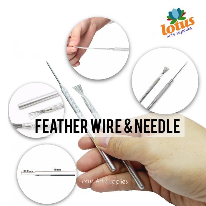 

Pilihan- Lotus Feather Wire & Needle Texturing Clay Tools