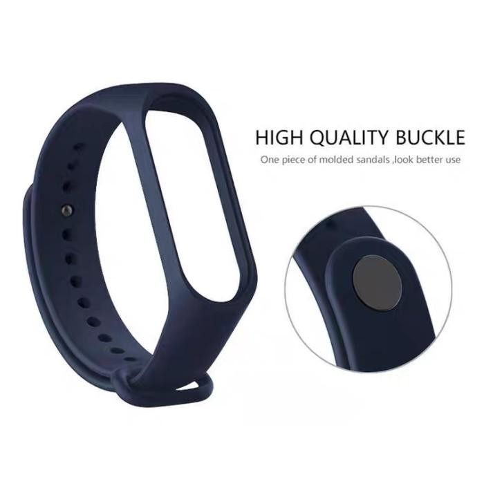 Strap Xiaomi Mi Band 6 5 4 3 Tali Pengganti Xiaomi Mi Band 6 5 Polos