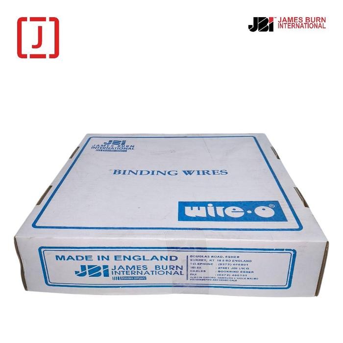 

JBI SPIRAL KAWAT F4 3:1 NO. 8 (1/2") - PUTIH (BOX ISI 100 BATANG)