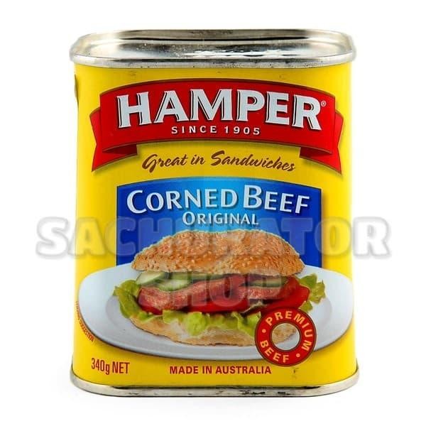 

Pilihan- Kornet Daging Sapi Asli Import Hamper Original Corned Beef Original