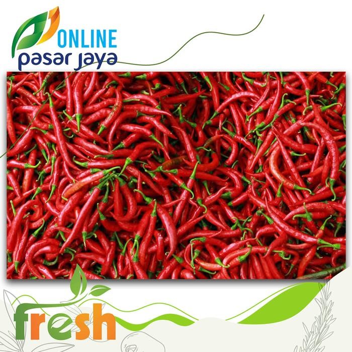 

Pilihan- Cabe Keriting Merah Segar / 500 Gram