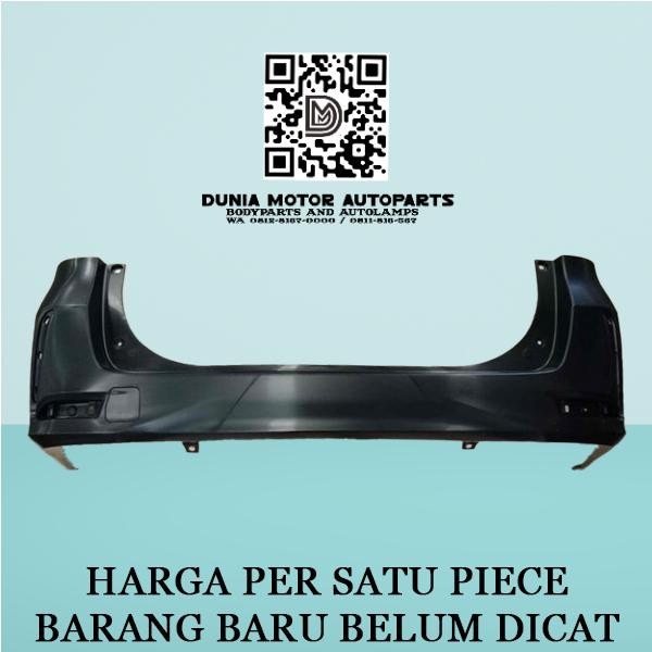 BUMPER BEMPER BELAKANG GRAND NEW AVANZA XENIA FACELIFT TIPE G 2019-21