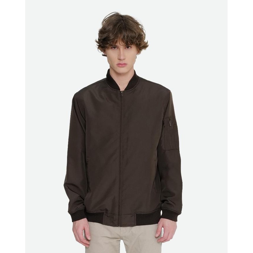 Pilihan- Erigo Bomber Jaket Zwole Dark Oak