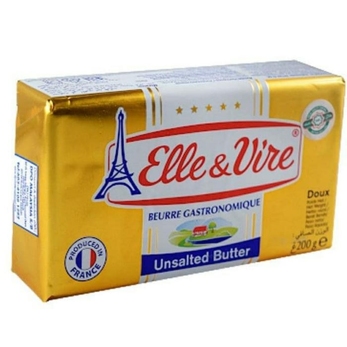 

Pilihan- Block Butter Unsalted Elle&Vire 200Gr