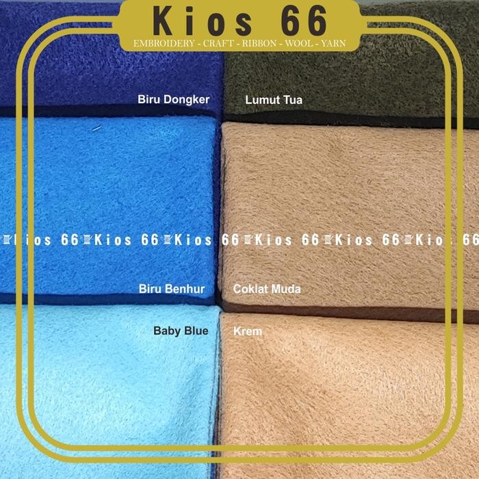 

KAIN FLANEL IMPORT TEBAL METERAN KAIN FELT CRAFT HIDROPOMIK KODE 407