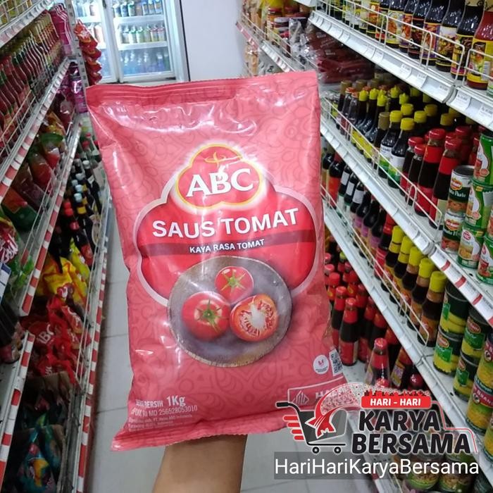 

ABC TOMATO KETCHUP SAUS TOMAT PILLOW 1000GR