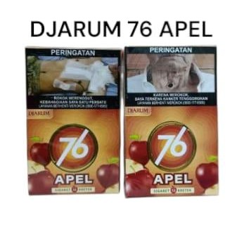 DJARUM 76 APEL ISI 12 BATANG - KRETEK
