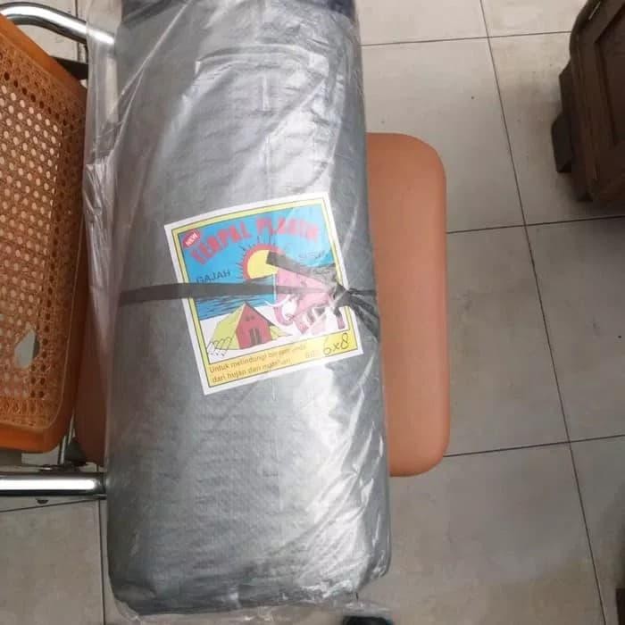 Terpal A5 tebal. 6x8 meter. Terpal plastik tebal A5