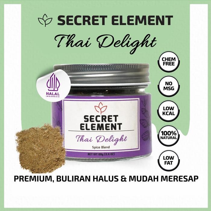 

Stok Baru Secret Element - Thai Delight Spice Blend - Asia Series - Bumbu Thailand