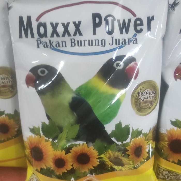 max power pakan burung lovebird juara milet campur racikan Premium