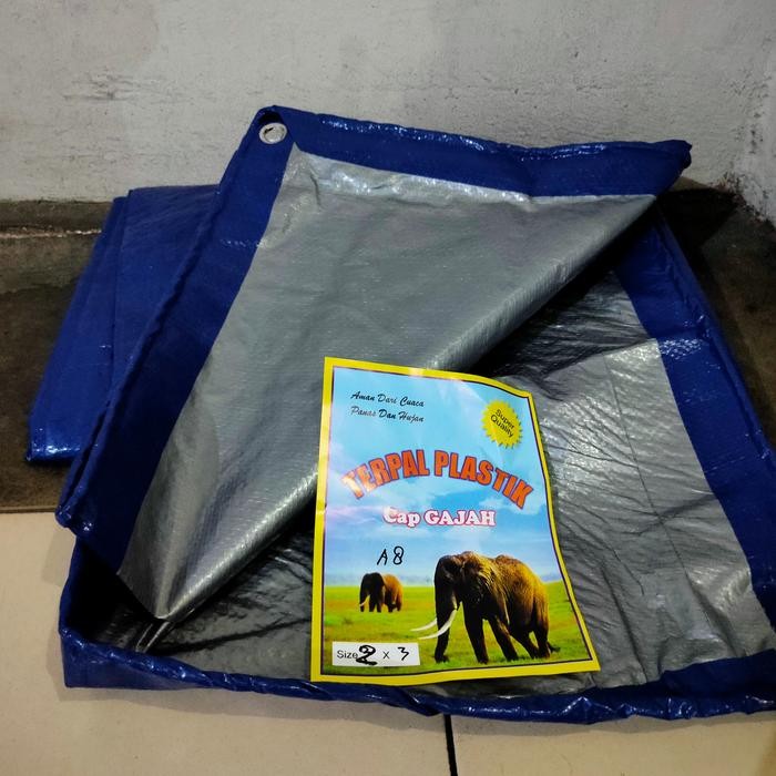 Terpal Plastik A8 ukuran 6x12 meter