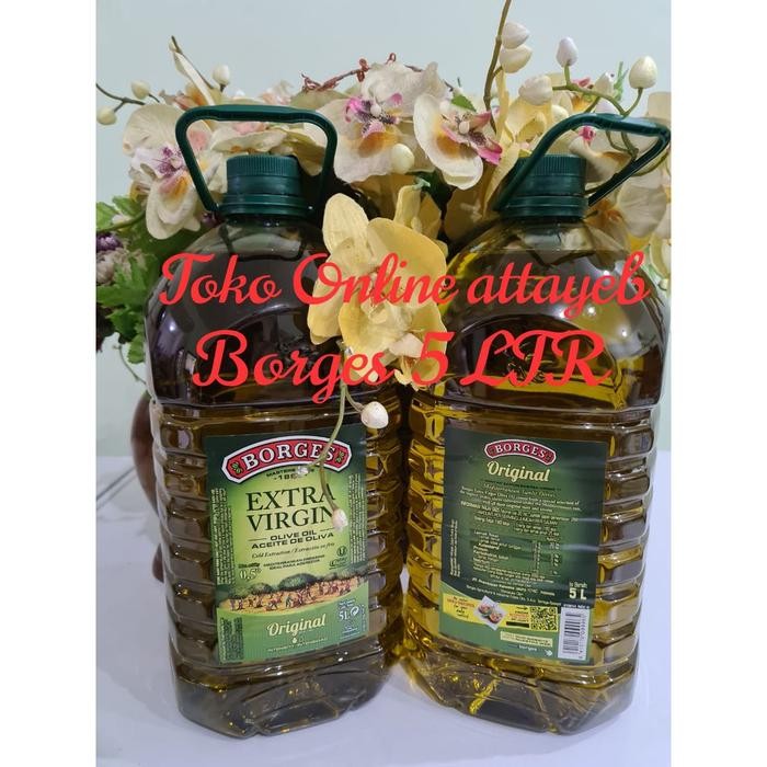 

NEW PRODUK MINYAK ZAITUN BORGES EXTRA VIRGIN 5 LTR BORGES ORIGINAL BORGES PITALOKAOUTLET23