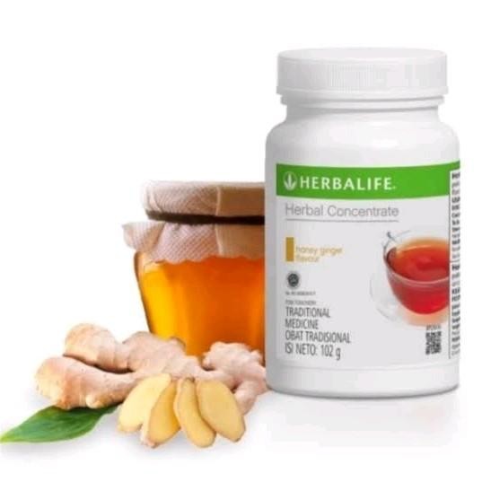 

Herbalife. Thermo Tea Concentrate Rasa Jahe Madu 100% Original - Exp