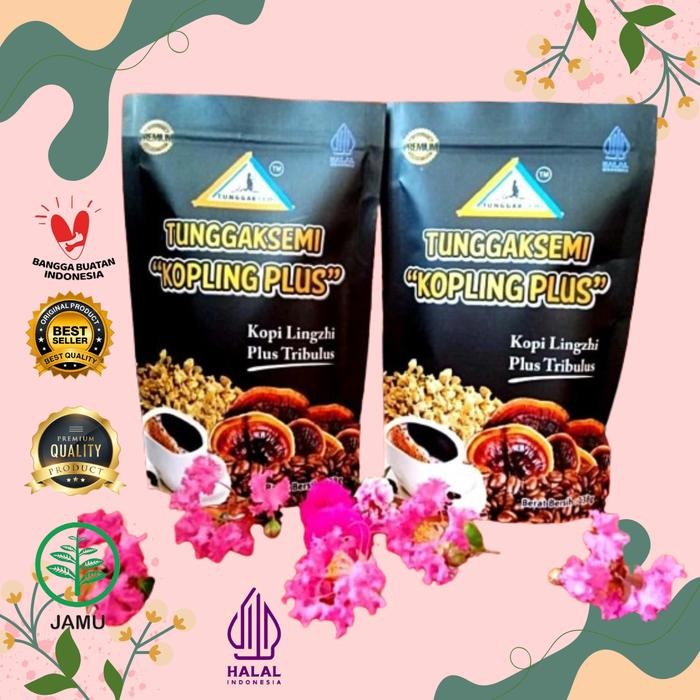 

DISKON Kopi KoplingPlus Kopi Lingzhi Organik Bebas gula Rendah gula Rendah lemak Alami Bebas Susu