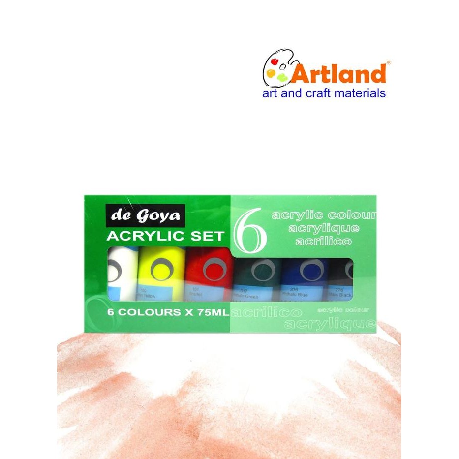 Cat Lukis Akrilik De Goya Acrylic Set 75Ml