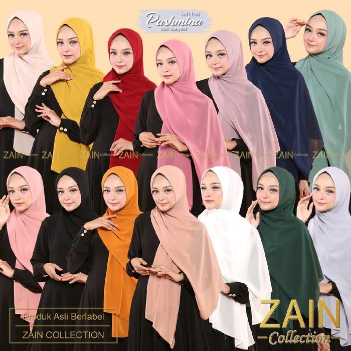 Pasmina Softpad Cerutty Babydoll Original Zain Collection