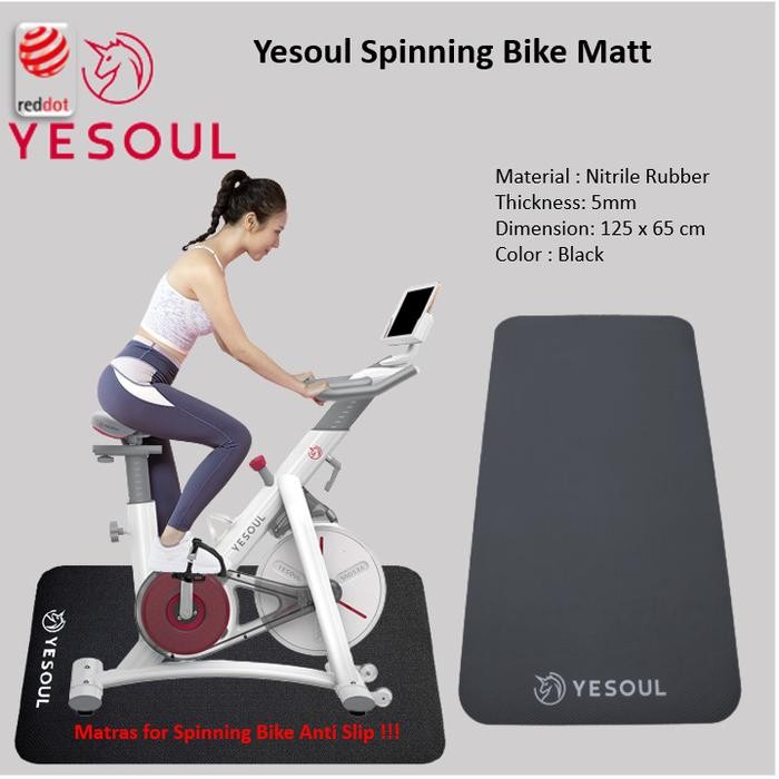 Yesoul Matras Spinning bike Matt Yoga Anti Slip