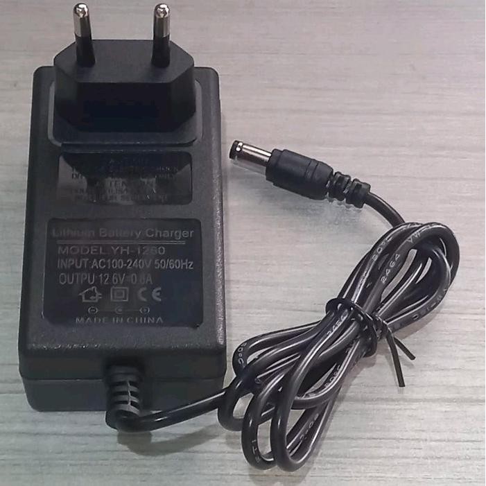 Pilihan- Charger Batre Lithium Li-Ion 12Volt Charger Baterai Battery 12.6V Bor Cordless