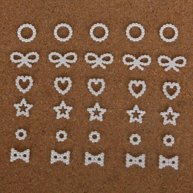 

New 20gram manik charm bolong aneka motif pita love dll