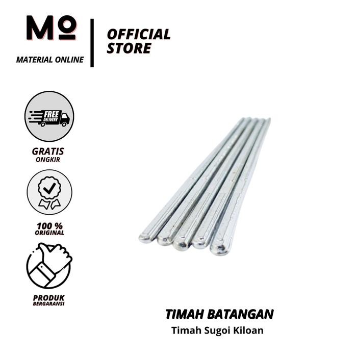 New Timah Batangan Grade A B C 1kg Murah untuk Patri - Sugoi Solder Radiator