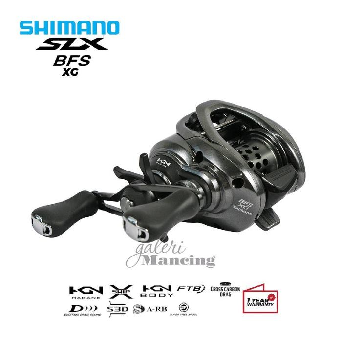 Reel SHIMANO Baitcasting SHIMANO SLX BFS 2025 XGL Reel BC SHIMANO GARANSI SHIMANO INDONESIA