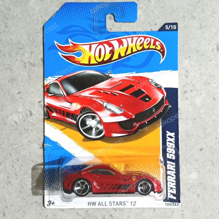 Pilihan- Hot Wheels Hotwheels Ferrari 599Xx Hw All Stars 12 2012 Red Merah