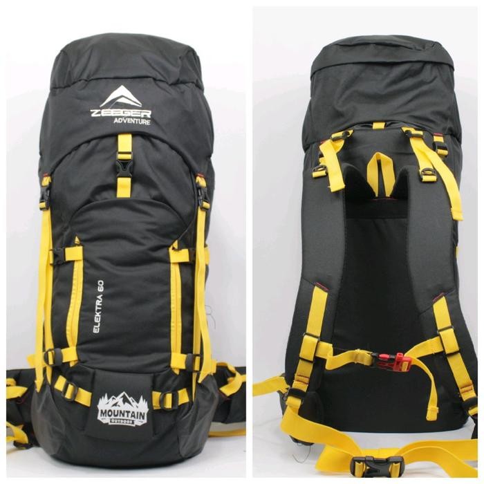 SIAPKIRIM Tas Gunung/Tas Carrier 60 Liter Consina Dilengkapi Jas Hujan Anti READY STOCK