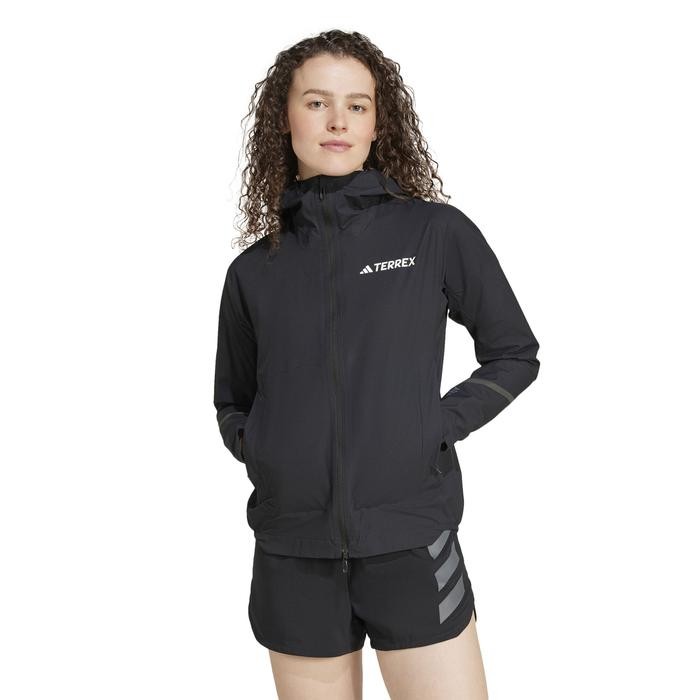 Jacket Outdoor Original Adidas Terrex Lightweight Waterproof Running Hiking Camping Women