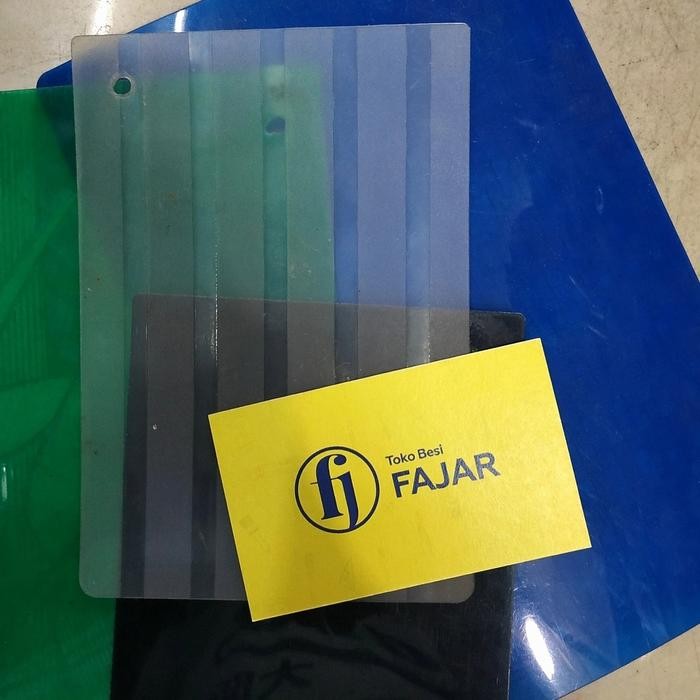 Plastik PVC penutup tutup pagar pintu tebal bidang 1 meter corak