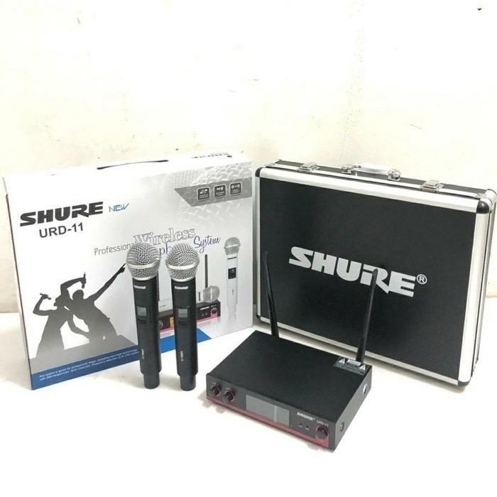 Ready Mic Wireless SHURE URD11 Free Koper Mik Microphone Mikrofon