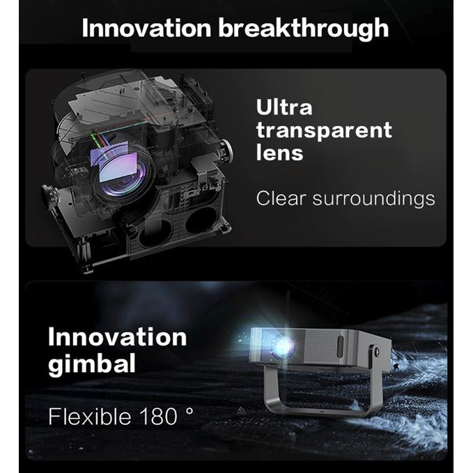 Proyektor Portabel dengan Teknologi Tampilan Modern Cocok untuk Nonton Film Bersama Keluarga di Ruma