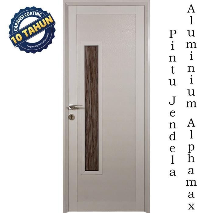 Max 6A -OXO Pintu Aluminium Alphamax /Kamar /Kamar Mandi Ukuran 80x200