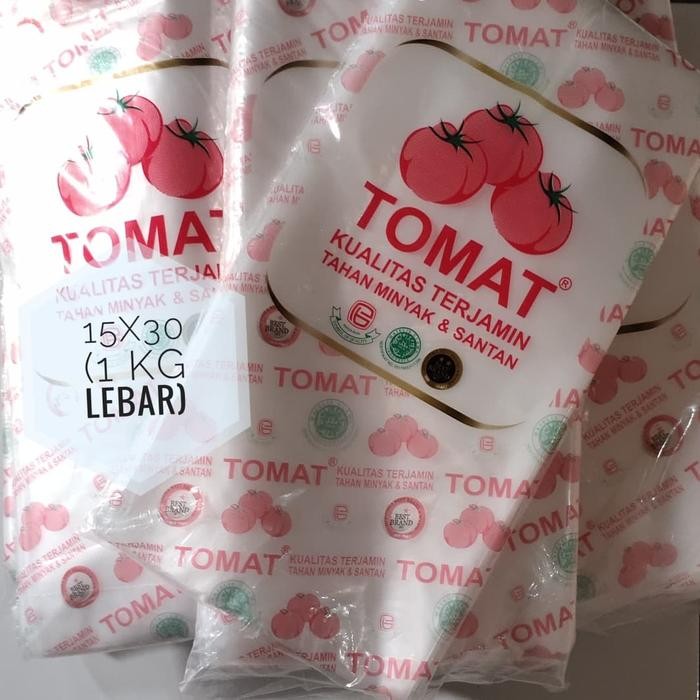 Plastik PE Tomat 15x30 ( 1kg) lebar