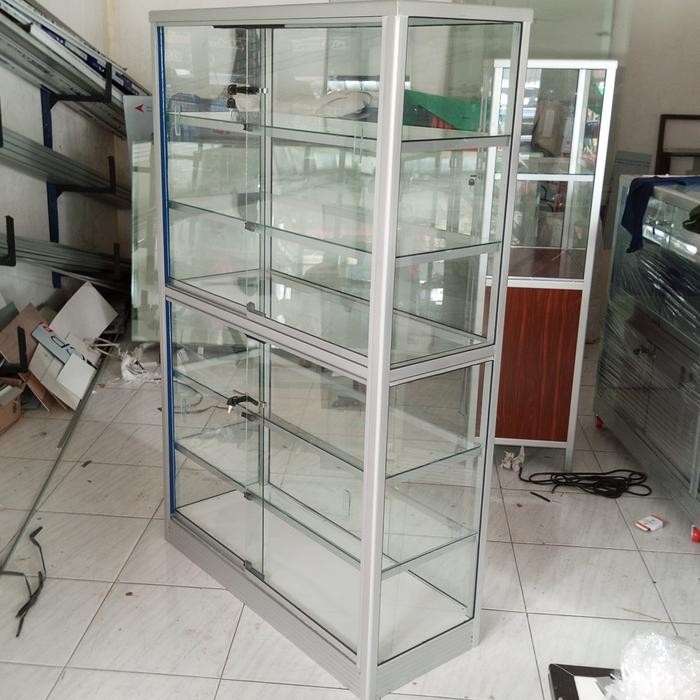etalase tinggi 150cm