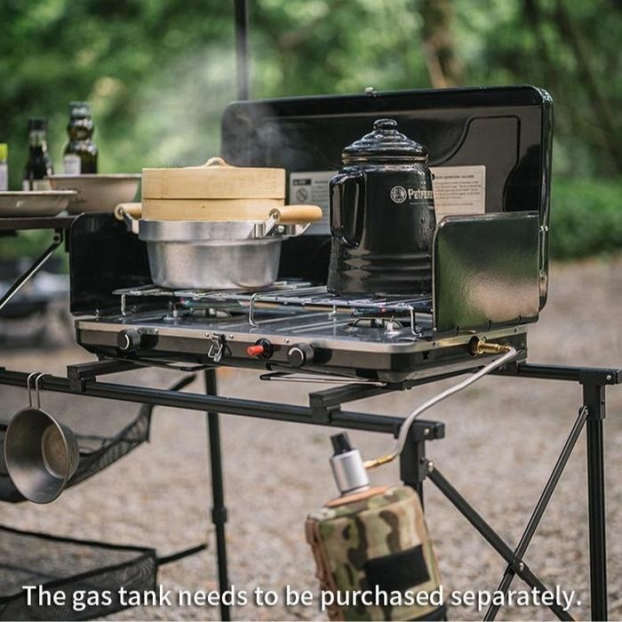 KOMPOR GAS 2 TUNGKU PORTABLE CAMPING OUTDOOR NATUREHIKE NH22RJ001