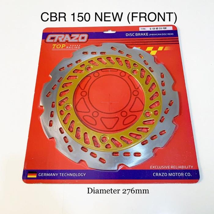 Terpopuler Piringan Cakram Depan Pnp Cbr New 150 K45G Facelift/K45N Cbr Lokal K45A Cb150R New Led