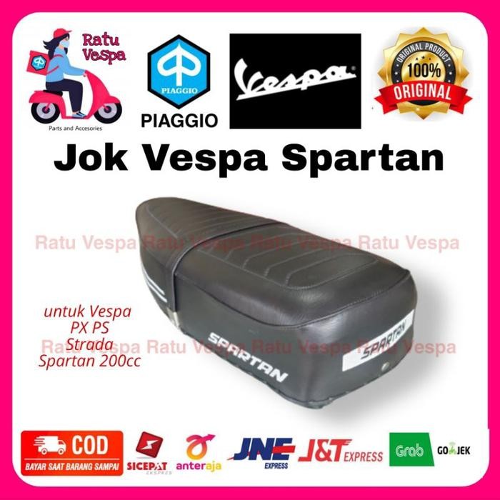 Jok Vespa Spartan 200Cc Px Ps Kualitas Bagus Rangka Per
