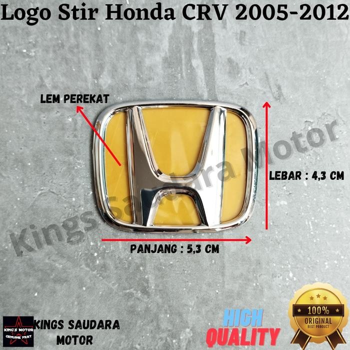LOGO STIR HONDA CRV 2005-2012 ORIGINAL CAR