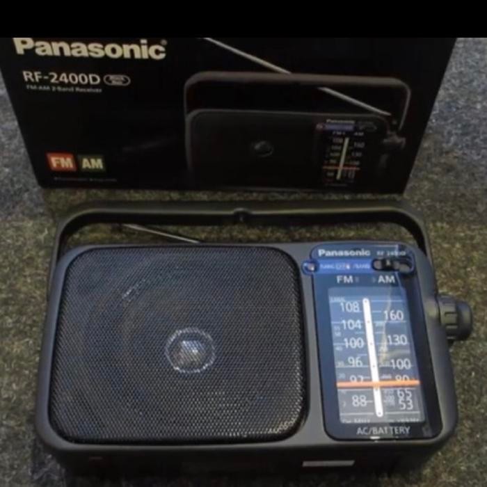 Panasonic Radio Rf-2400 Am/Fm Bisa Pakai Baterai Dan Listrik