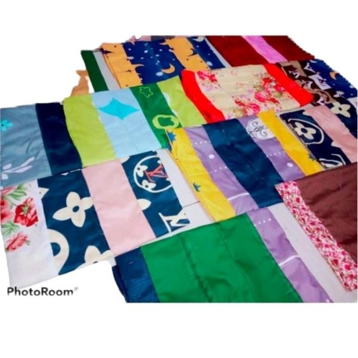 sarung bantal sambung murah viral / sarung bantal perca / obral sarung bantal / grosir sarung bantal