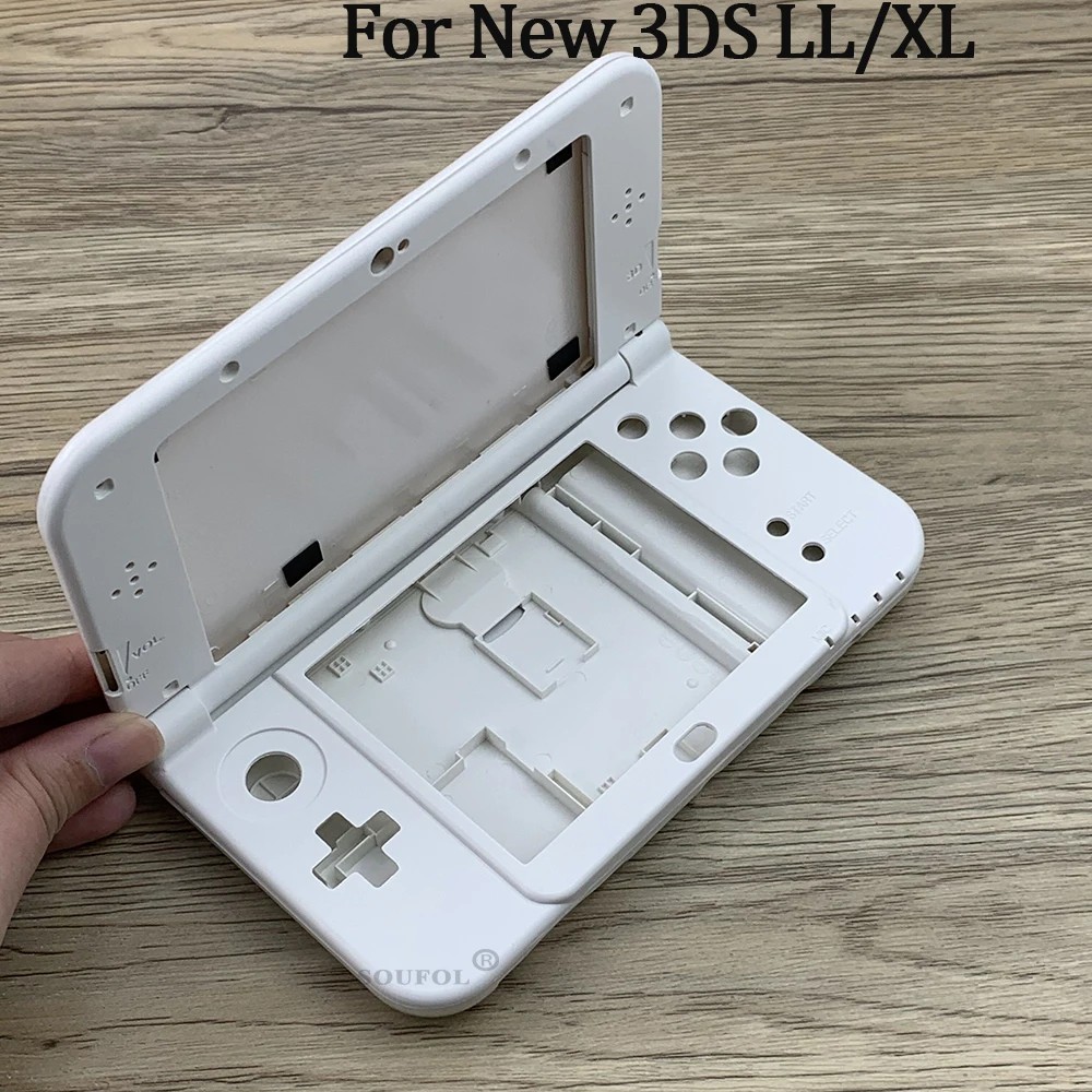 White Replacement For Nintend New 3DS LL XL Game Console Case Cover for New 3DS XL Housing Shell