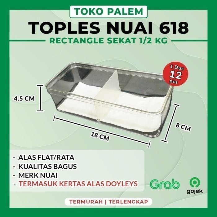 Toples Topless NUAI SEKAT 2 Persegi Panjang SN 618